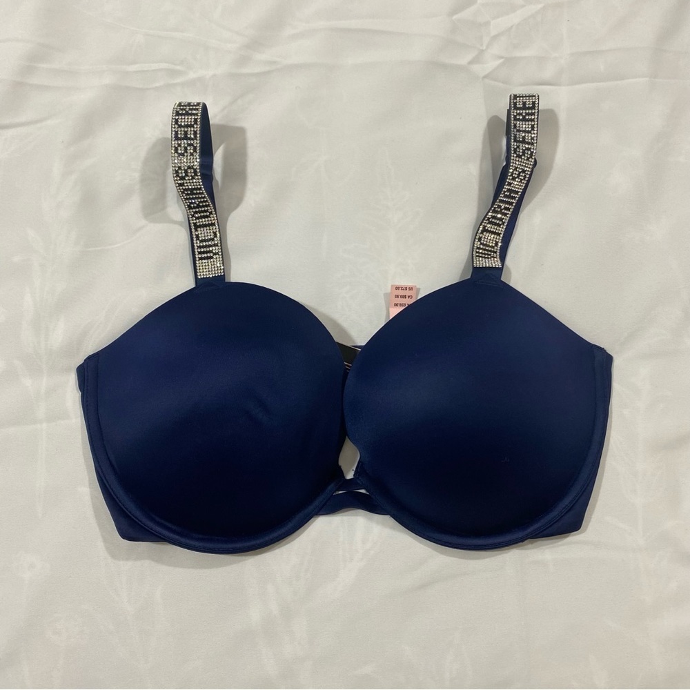 Victoria's Secret Rhinestone Bra Size 34DDD